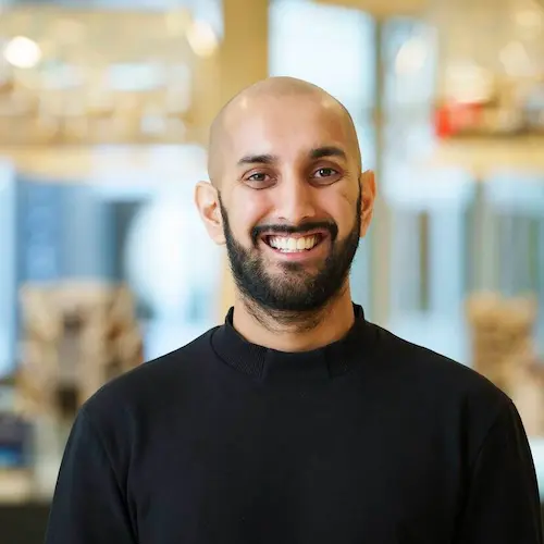 A headshot of Rakesh Kanhai